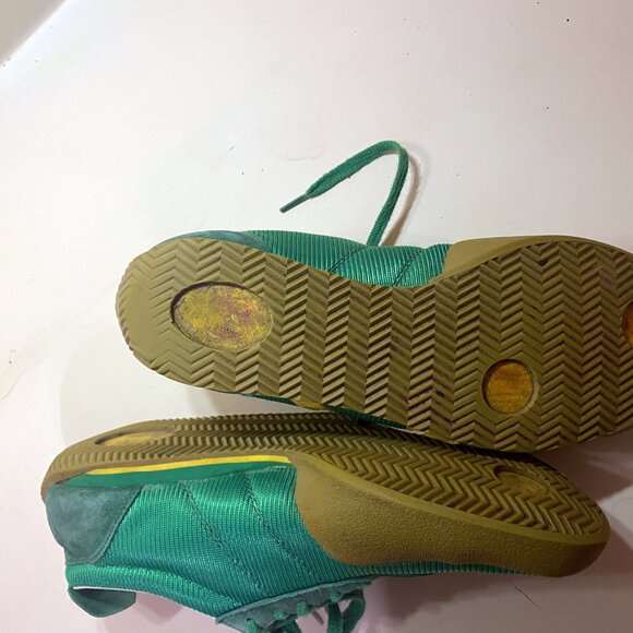 COPY - ONITSUKA TIGER OASICS Vintage Retro Green Yellow Men's Sneakers SIZE 9.5 - Picture 5 of 5